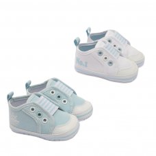 B2276: Printed Trainers (0-12 Months)